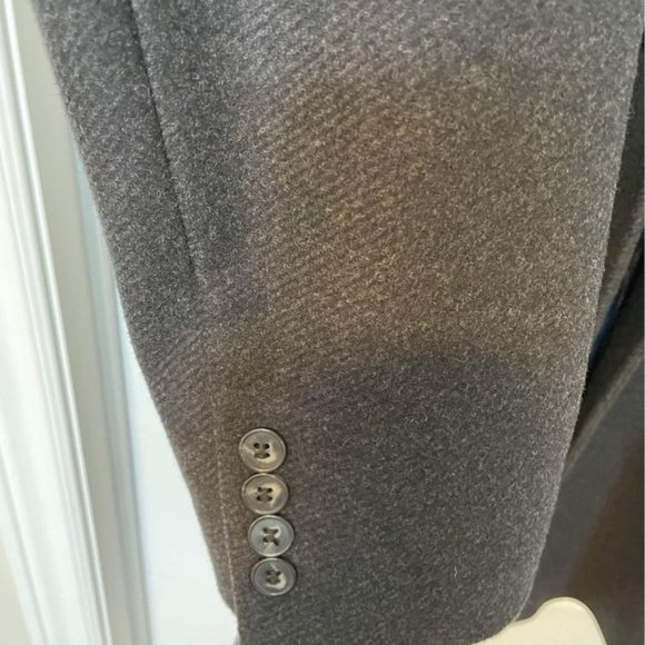 BÄUMLER NEW MEN’S NVR WORN GERMAN DESIGNER WOOL/CASHMERE FALL/WINTER COAT - Picture 5 of 10